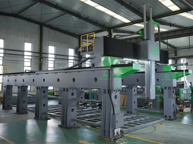 5 Axis CNC Router Mold Manufacturing Side View