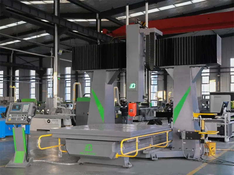 Industrial 5 Axis CNC Router for Complex 3D Composite Projects Workshop View 3